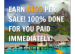 $100 Per Sale. 100% Done For You