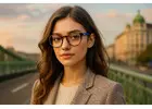 blue eyeglasses