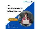 CSM Certification in United States - SPOCLEARN