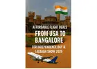 Affordable Flight Deals from USA to Bangalore for Independence Day & Lalbagh Show 2025