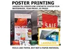 High-Quality Poster Printing for Business and Events