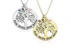 Family Tree Necklace With Birthstone