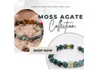 Moss Agate Bracelet – Balance, Growth, Calm
