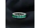 Emerald Full Eternity Ring
