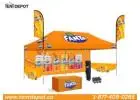 Canopy With Logo At The Lowest Prices | Tent Depot