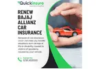 Ensure Hassle-Free Bajaj Allianz Renewal of Car Insurance