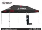 Fully Foldable Custom Canopies | Tent Depot