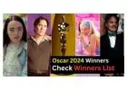 Oscar 2024 Winners: Check List