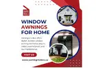 Stylish and Durable Window Awnings for Home Use