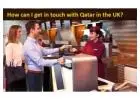How can I get in touch with Qatar in the UK? here detail help you to connect customer service 