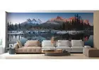 Abstract Mountain Scenic Art: Modern Interpretations