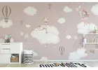 Create a Calming Escape with the Enchanted Clouds Wall Mural