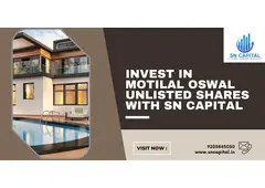 Invest in Motilal Oswal Unlisted Shares with SN Capital