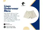 Linen Underwear Mens – Timeless Comfort with Natural Breathability