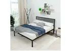 Transform Your Sleep Space with Jeometri’s Upholstered Bed Frame