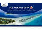 Get your eSIM for Maldives with eSIM Cards – No roaming, fast setup & eco-friendly travel