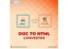 Click and Convert DOCX into HTML with the DOCX to HTML Converter