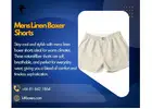 Mens Linen Boxer Shorts – Cool, Breathable, and Stylish Everyday Comfort