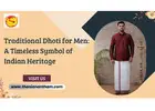 Dhoti for Men – Celebrate Tradition with Theni Anantham