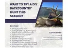 Want to Try a DIY Backcountry Hunt This Season?