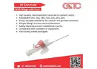 Safe & Reliable IV Cannula with Wing with Port