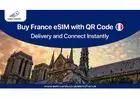 Get France eSIM from eSIM Cards – Instant Setup, No Roaming, Travel Connected Easily