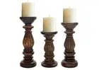 Buy Elegant Pillar Candle Holders for a Warm, Cozy ******ce – Perilla Home