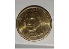 Limited Edition 2007 D - George Washington Gold Dollar Coin- Mint Mark Flames