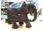 Wooden Elephants in Sri Lanka