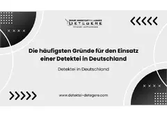 Die häufigsten Gründe für den Einsatz einer Detektei in Deutschland