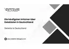 Die häufigsten Irrtümer über Detekteien in Deutschland