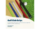 Upgrade Your Game with Golf Pride Grips
