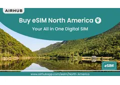 Airhub eSIM North America Stay Online Anywhere