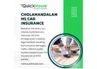Secure Cholamandalam MS Car Insurance Easily with Quickinsure
