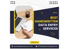 Best Handwritten Data Entry Services