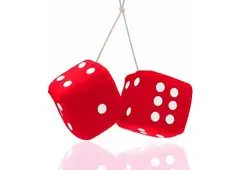 Add Retro Charm with Custom Fuzzy Dice from PapaChina