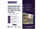 Moving Companies in Dubai & Abu Dhabi