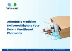 Affordable Medicine Delivered Right to Your Door - One Bharat ******cy