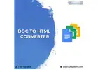 Click and Convert DOCX into HTML with the DOCX to HTML Converter