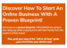 Follow A Proven Blueprint that is working for over 1,000 People Online Follow A Proven Blueprint that is working for over 1,000 People Online