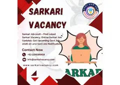 Sarkari Vacancy – Latest Government Job Notifications 2025 Sarkari Vacancy – Latest Government Job Notifications 2025