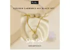 Top 10 Golden Earrings Necklace Set Ideas for Weddings
