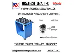 Uratech: High-Quality CNC Tool Storage for CAPTO C10 holders Uratech: High-Quality CNC Tool Storage for CAPTO C10 holders