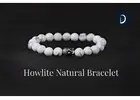Get Howlite Natural Bracelet : Bring Peace And Focus