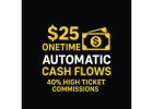 $25 ONE-TIME AUTOMATIC CASH FLOWS $25 ONE-TIME AUTOMATIC CASH FLOWS