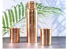 India House 100% Pure Copper 7 Chakra Bottle – Heal & Hydrate