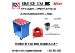 Uratech : High-Quality CNC Tool Storage for CAPTO C3 holders Uratech : High-Quality CNC Tool Storage for CAPTO C3 holders