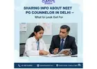 How to choose the right NEET PG Counsellor in Delhi without getting mislead