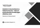 Detektei in Deutschland vs. Selbstrecherche – Warum professionelle Ermittlungen effektiver sind