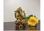 Buy Handcrafted Brass Ganesh Idol for Office or Home Decor- Yathashilpam
